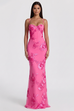 Wiener Bustier-langes Kleid