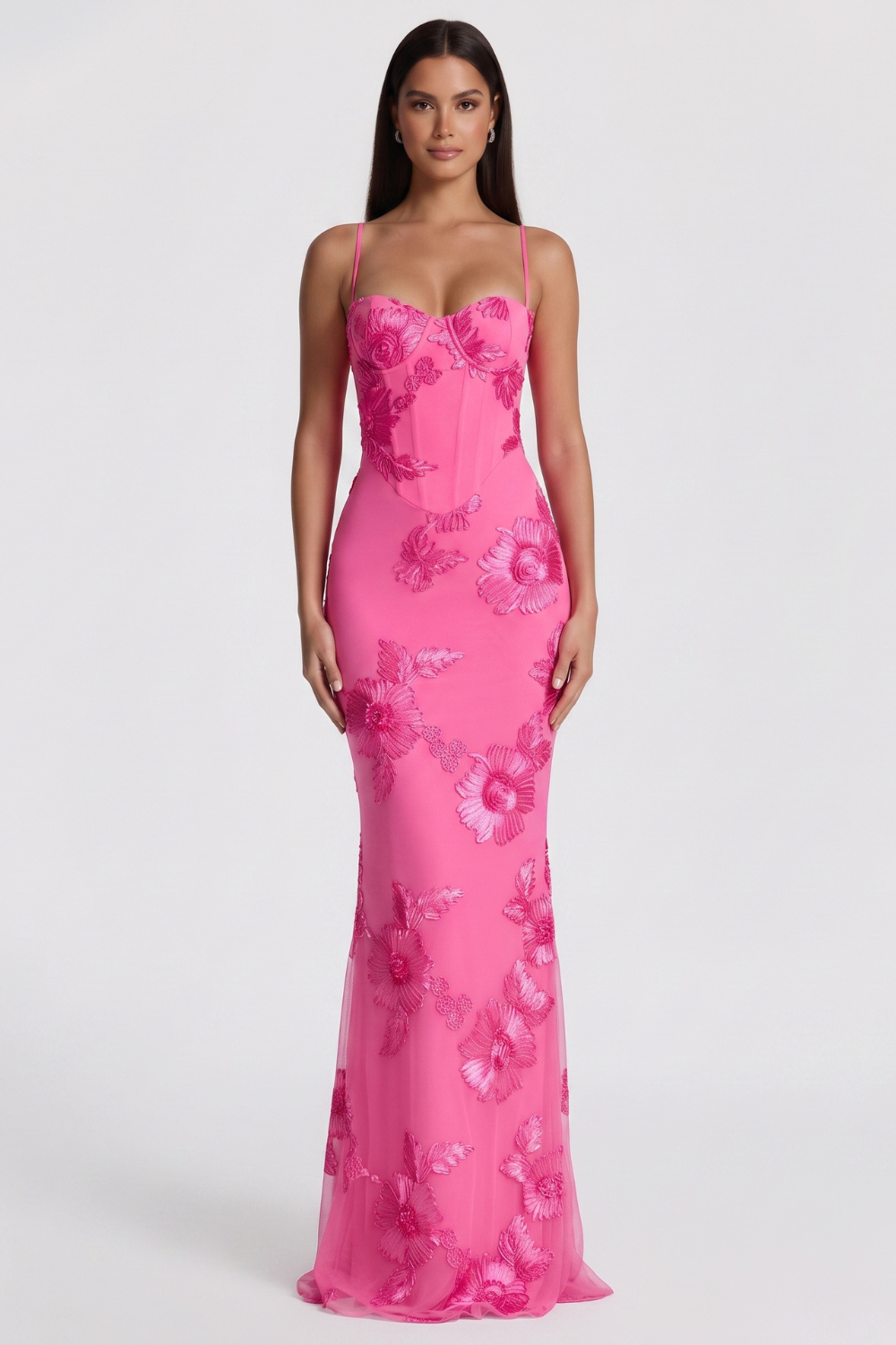 Wiener Bustier-langes Kleid