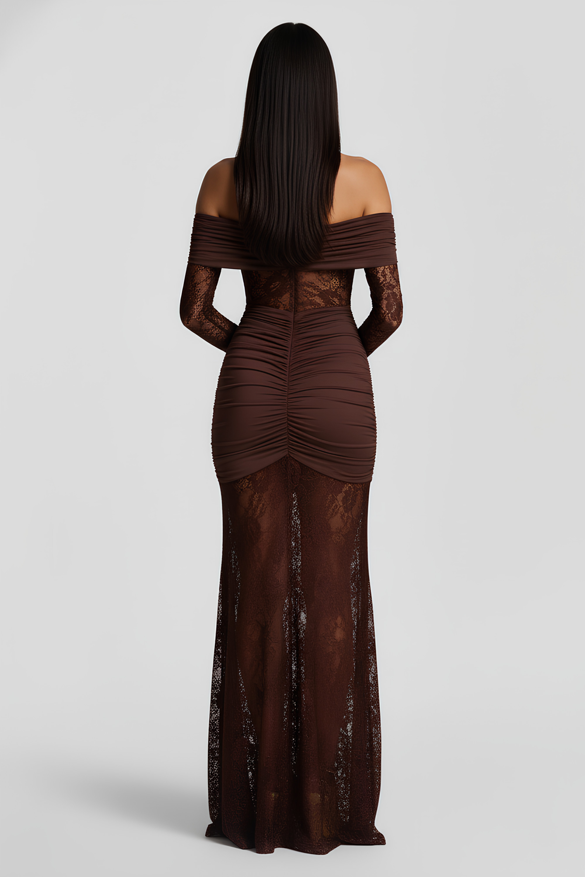 Karla Langes Spitzenkleid