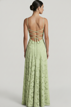 Marta Bustier Langes Kleid