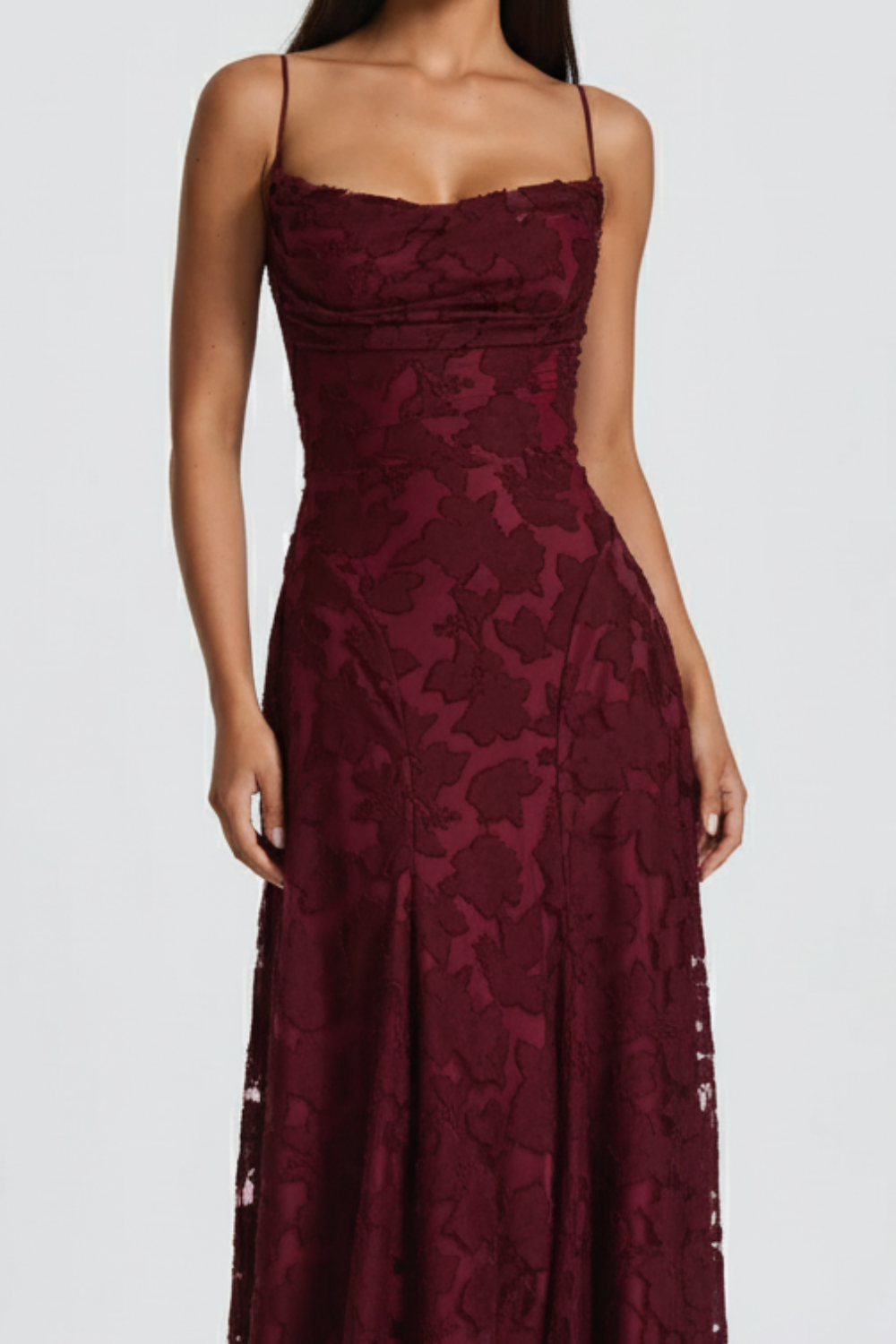 Marta Bustier Langes Kleid
