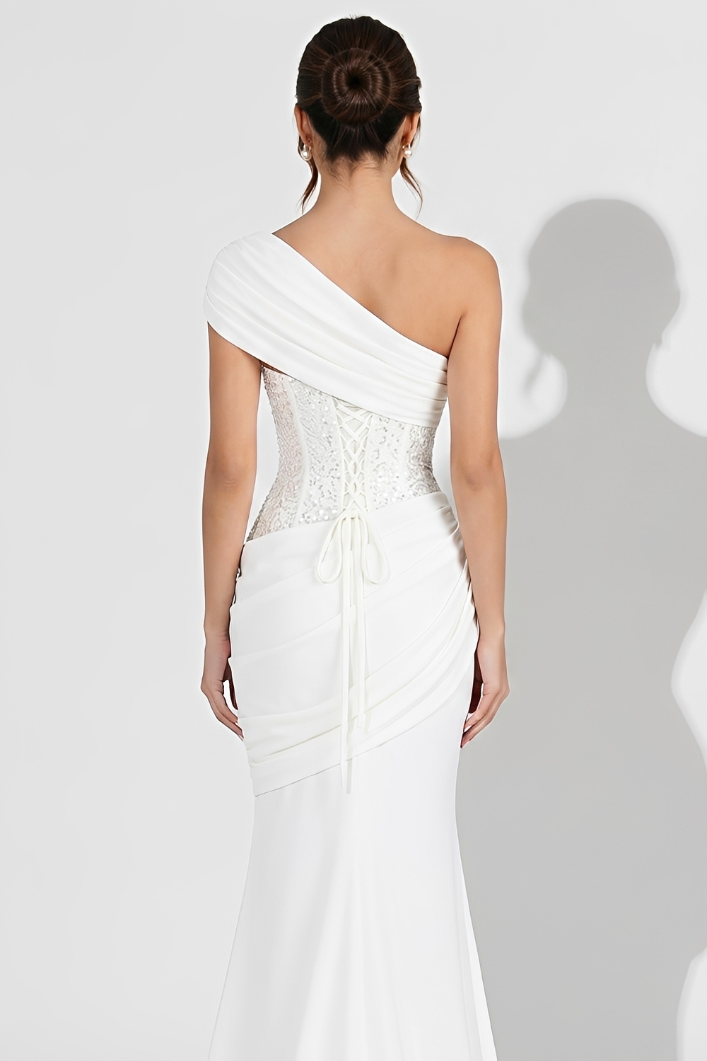 Adele Bustier Langes Kleid
