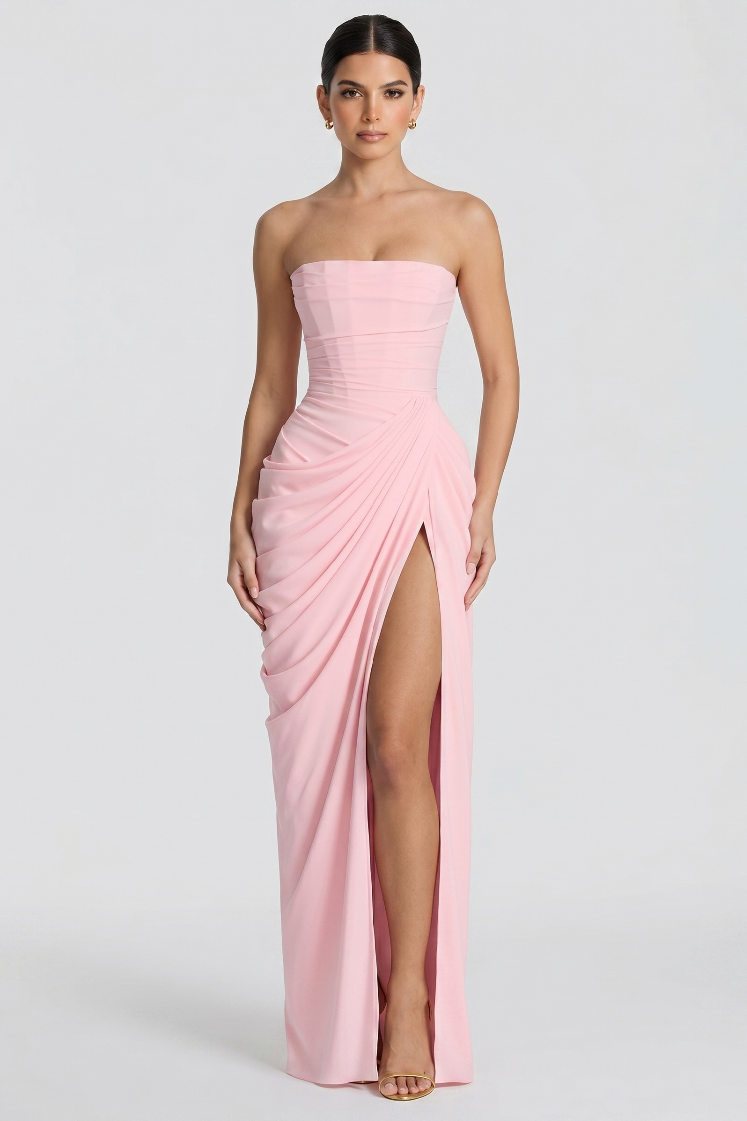 Helena Bustier Langes Kleid
