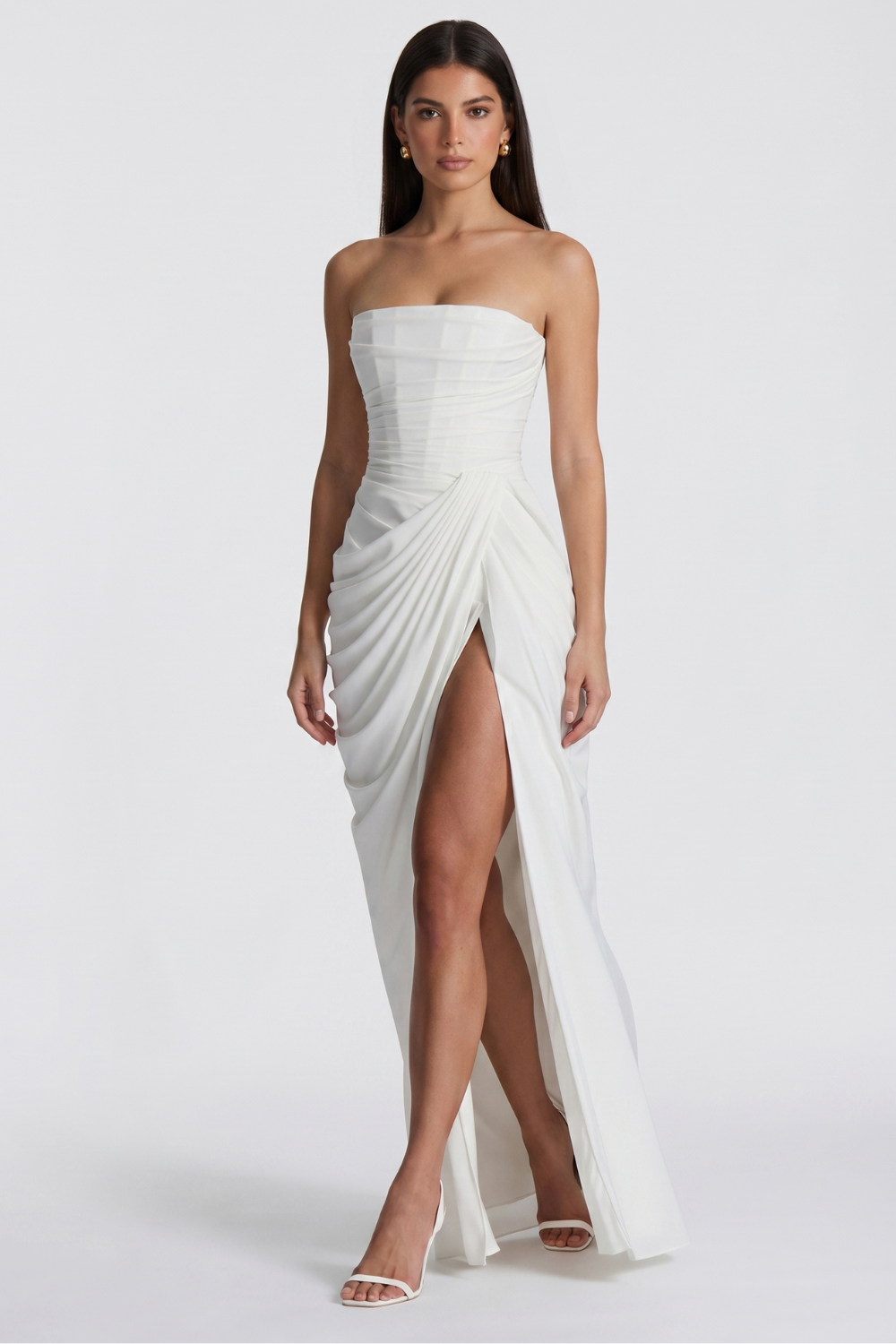 Helena Bustier Langes Kleid