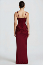 Langes Bustierkleid Laura