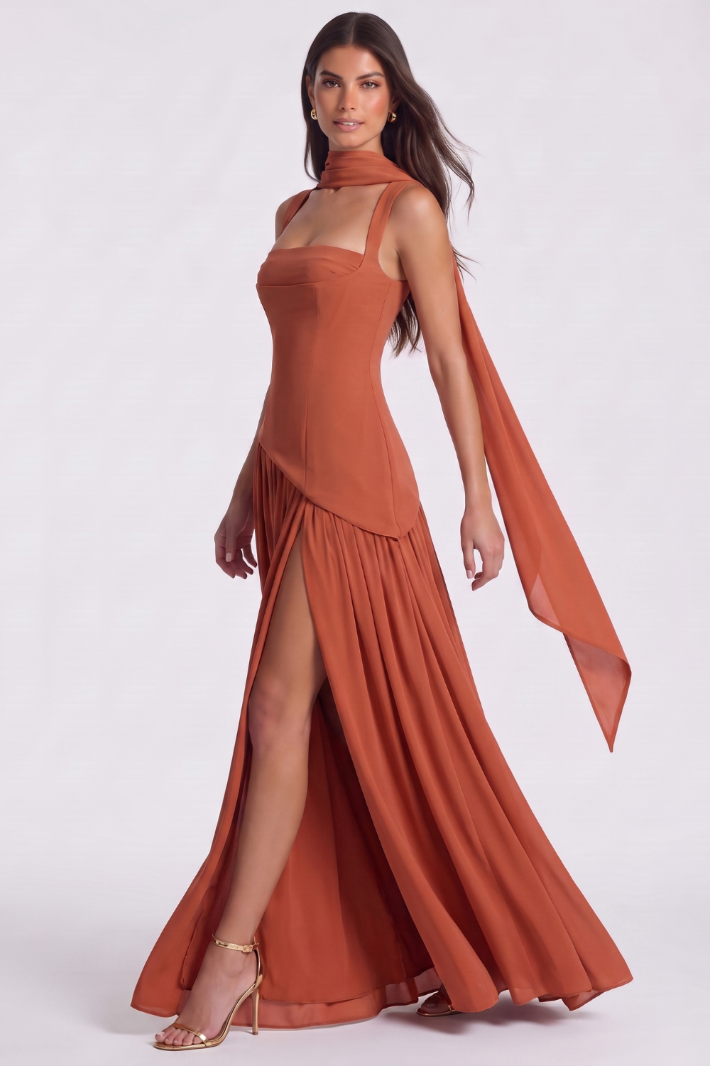 Figurformendes Kleid Verônica