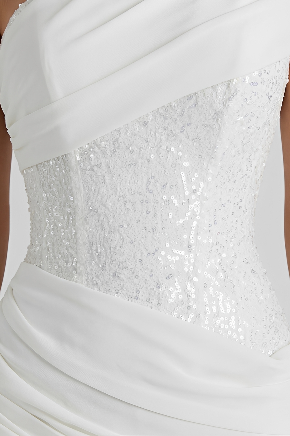 Adele Bustier Langes Kleid