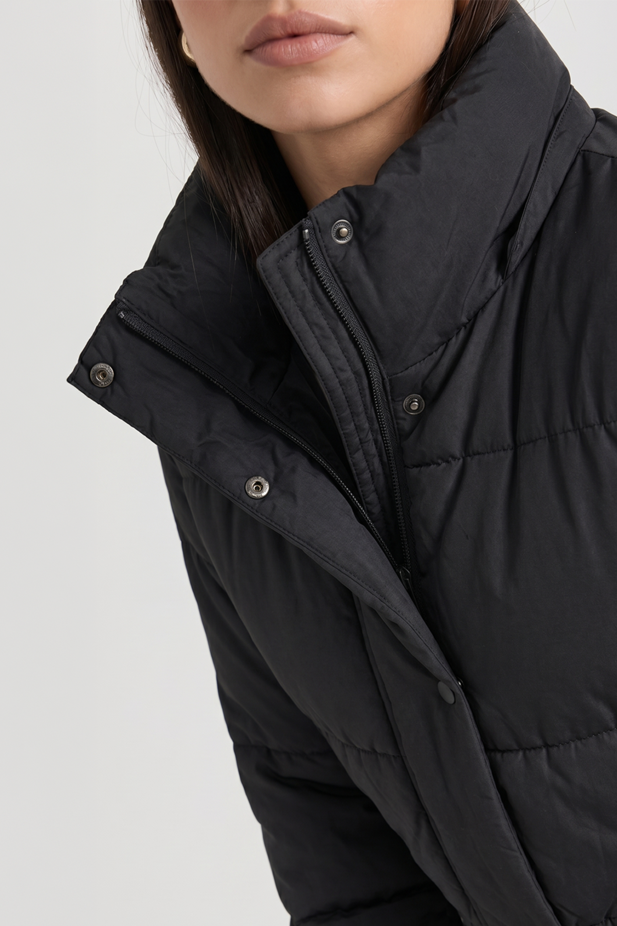 Kurze Pufferjacke