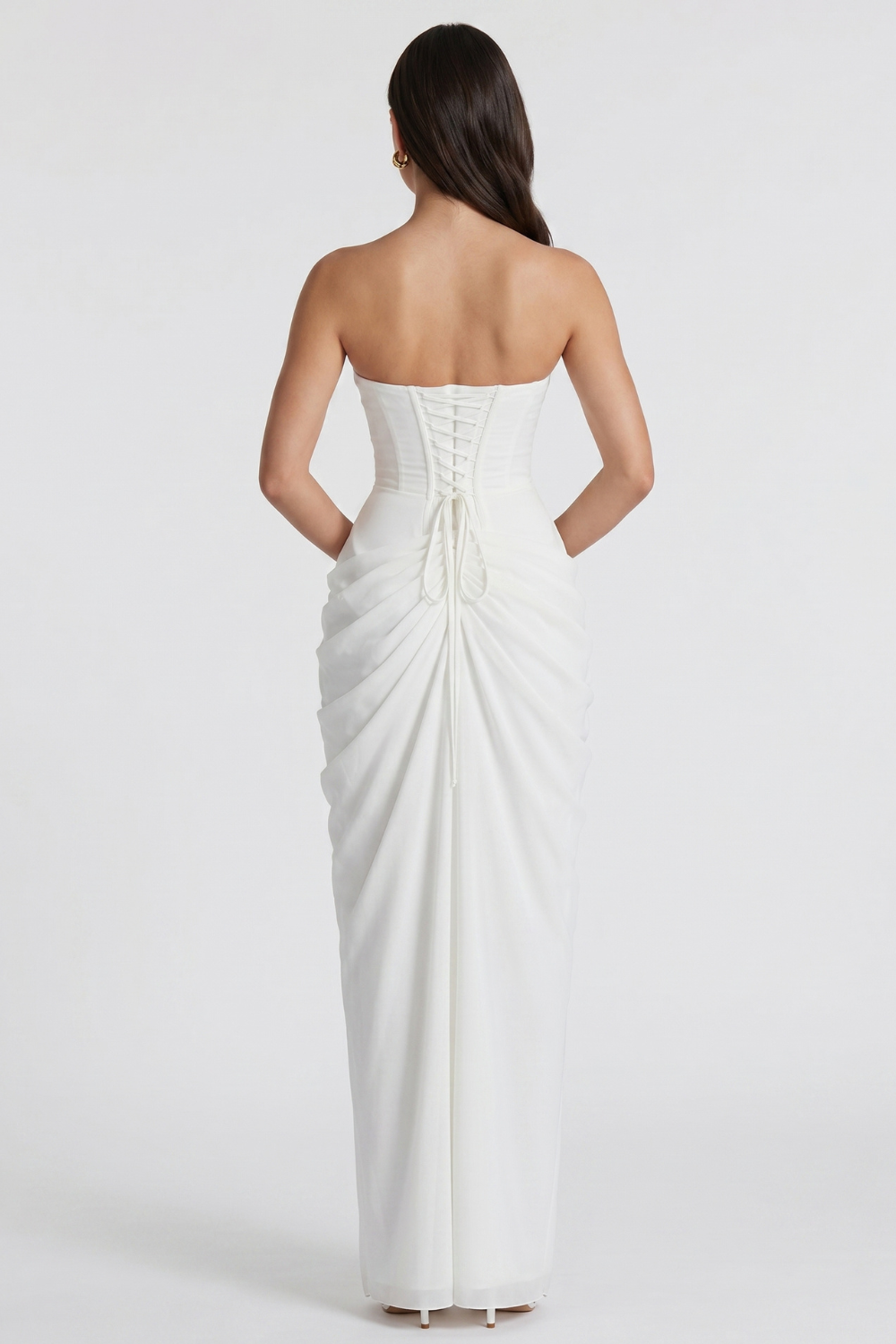 Helena Bustier Langes Kleid