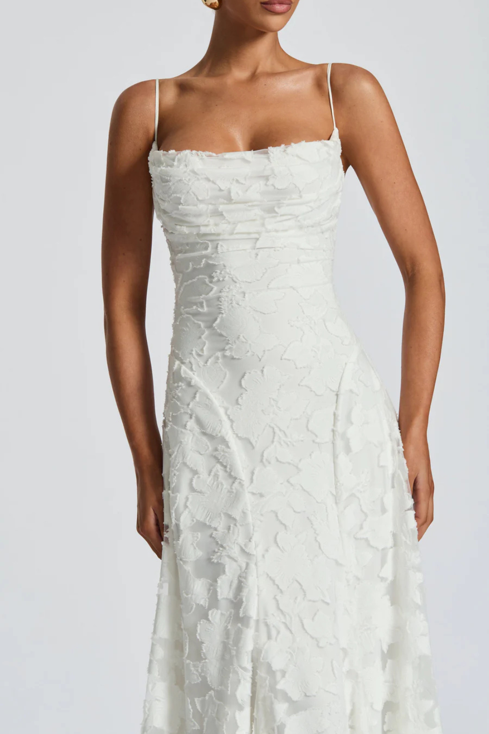 Marta Bustier Langes Kleid