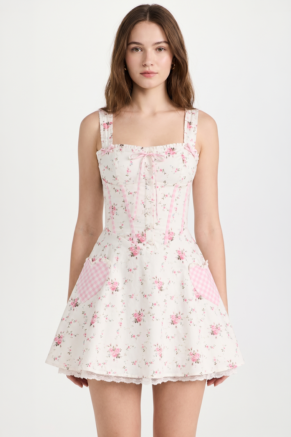 Schönes kurzes Kleid
