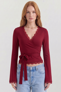 Zaya Crossover-Bluse