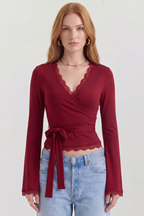Zaya Crossover-Bluse
