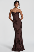 Wiener Bustier-langes Kleid