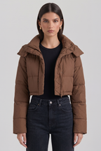 Kurze Pufferjacke