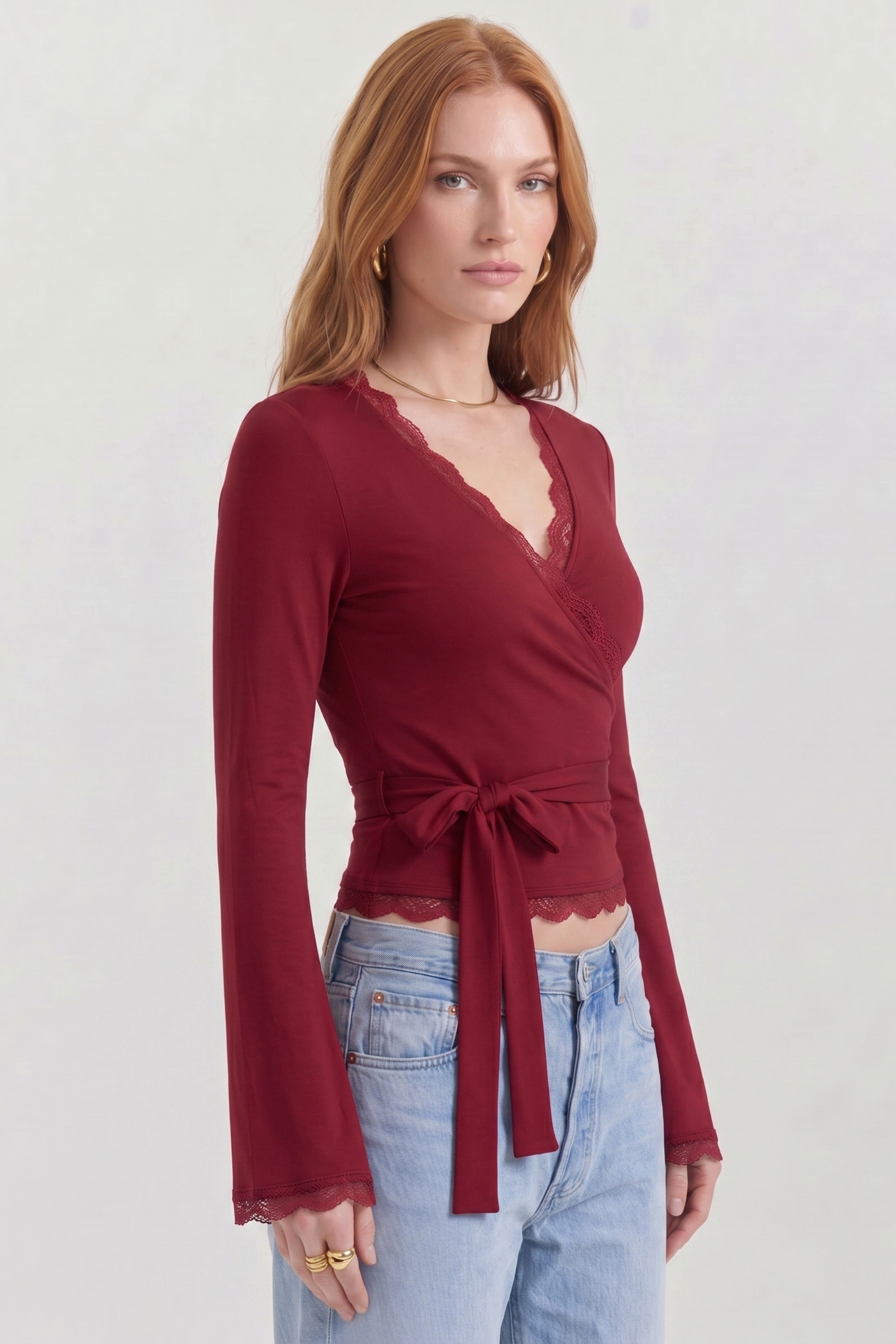 Zaya Crossover-Bluse