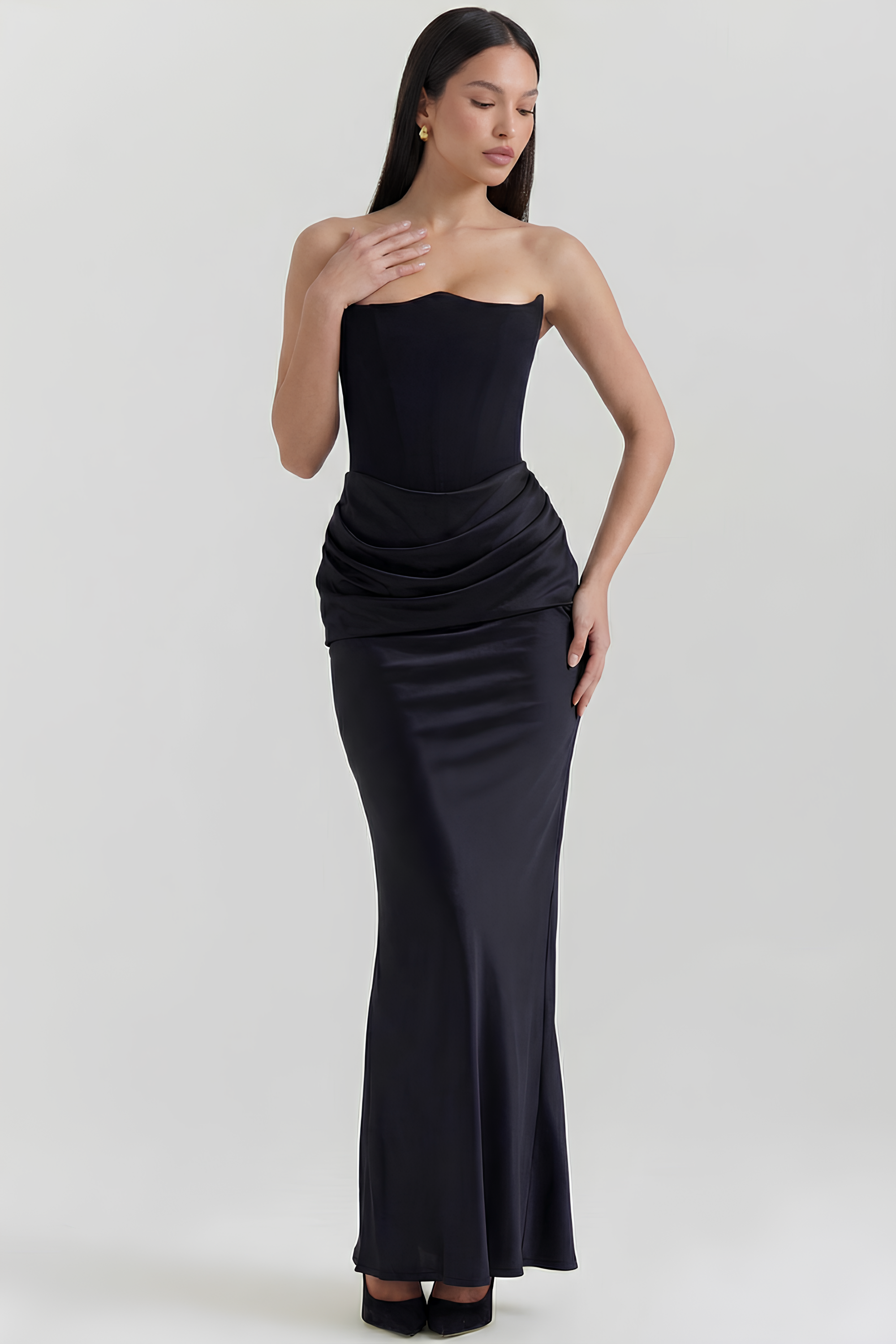 Lilly formendes langes Kleid