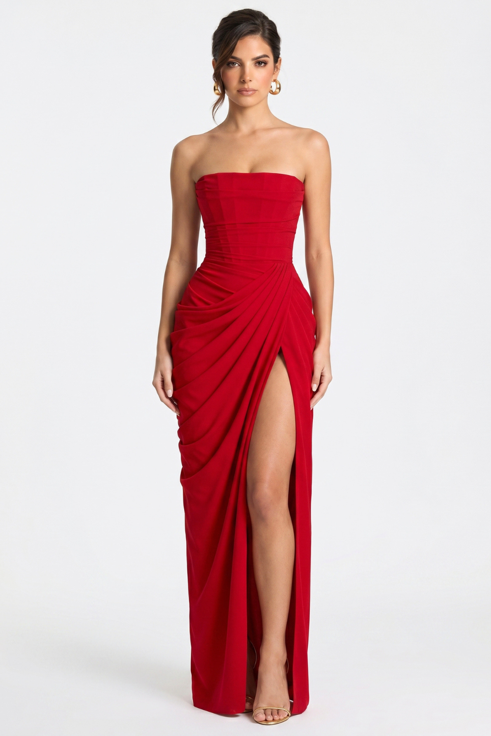 Helena Bustier Langes Kleid