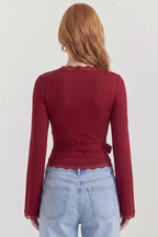 Zaya Crossover-Bluse