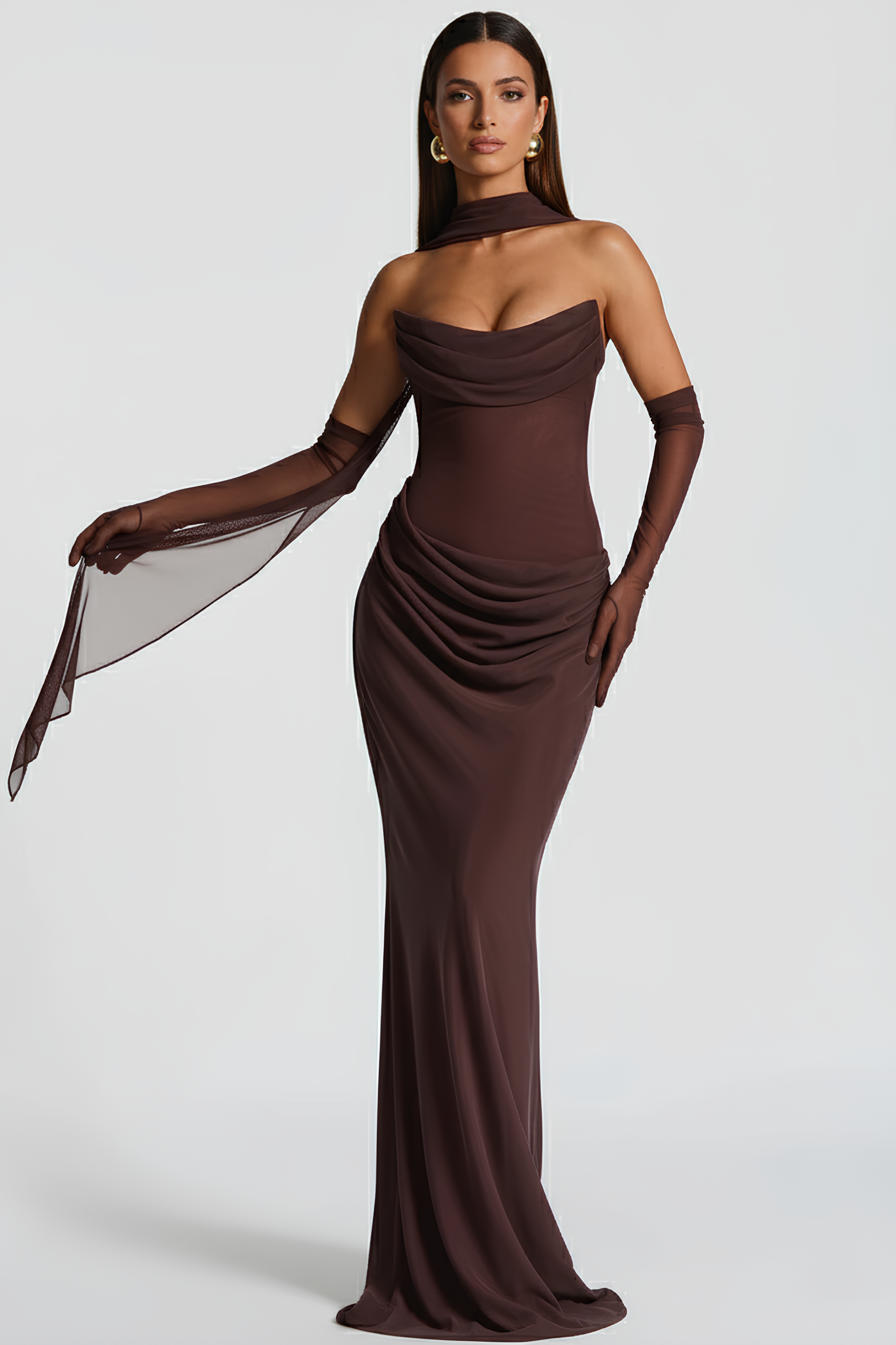 Alessia Langes Bustierkleid