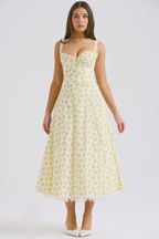 Valentina Spitzen-Bustierkleid