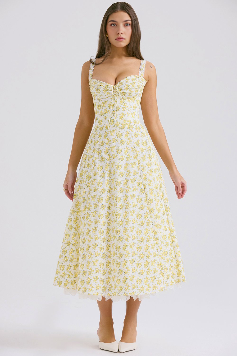 Valentina Spitzen-Bustierkleid