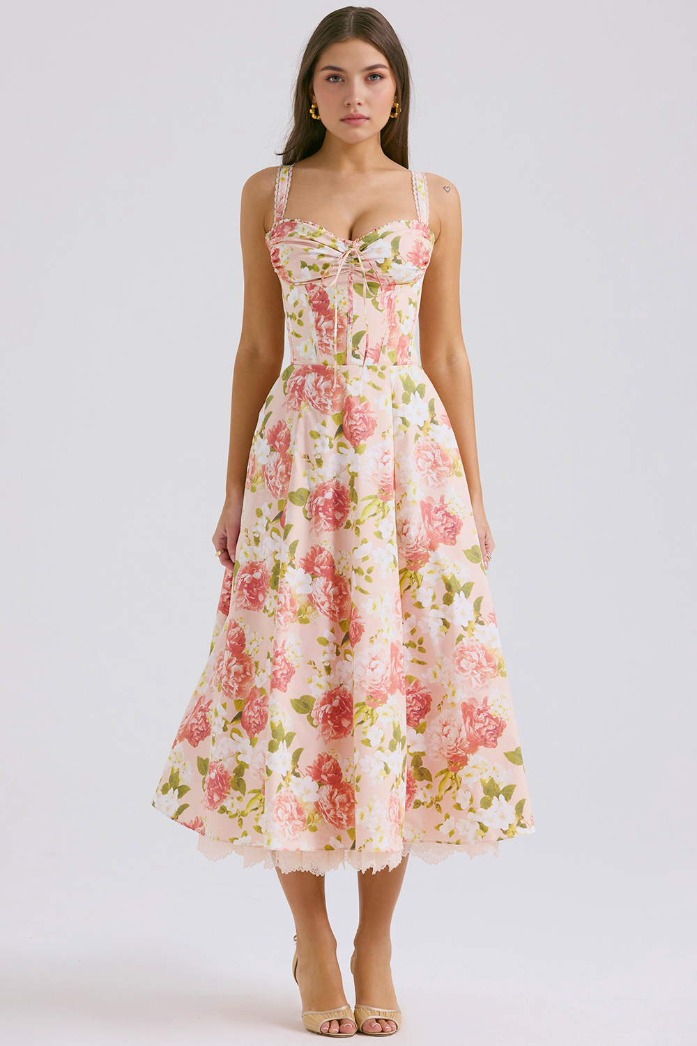 Valentina Spitzen-Bustierkleid