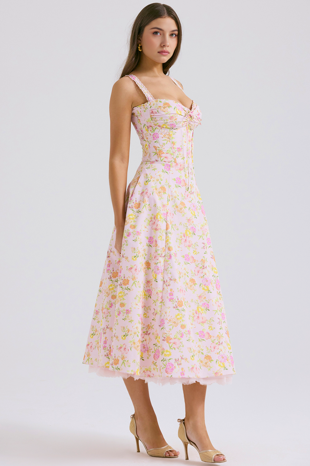 Valentina Spitzen-Bustierkleid