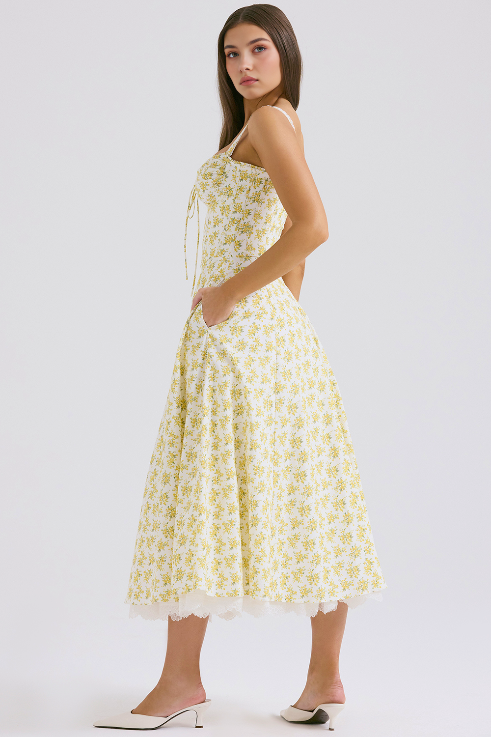 Valentina Spitzen-Bustierkleid