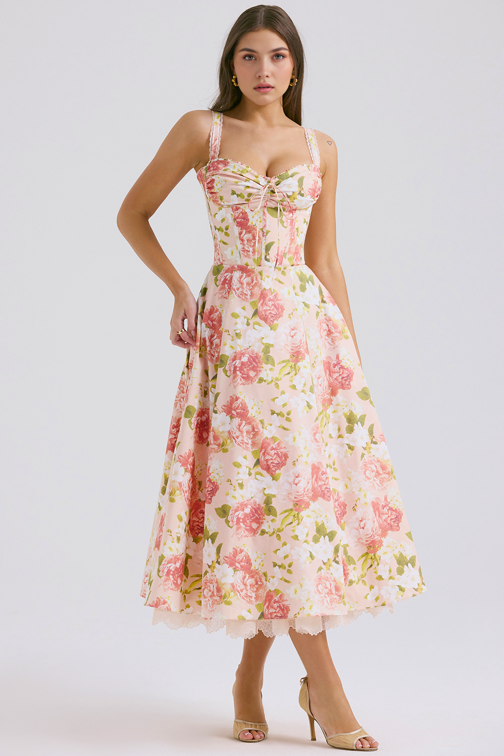 Valentina Spitzen-Bustierkleid