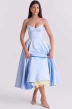 Cloe Midikleid – doppellagig