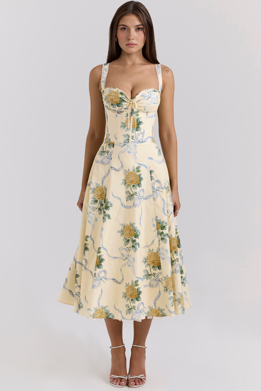 Valentina Spitzen-Bustierkleid