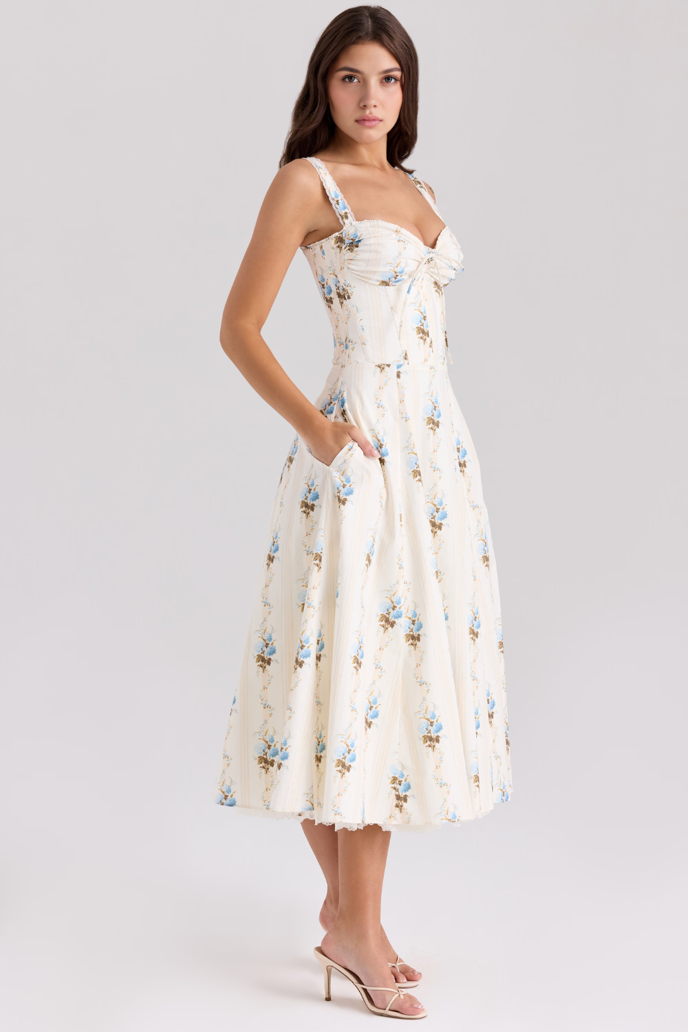Valentina Spitzen-Bustierkleid