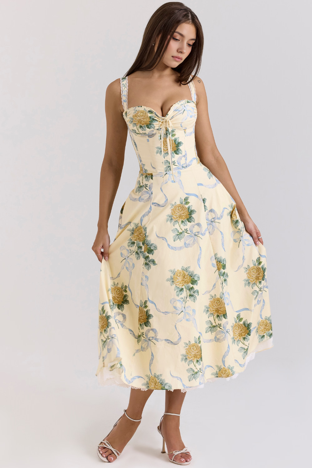 Valentina Spitzen-Bustierkleid