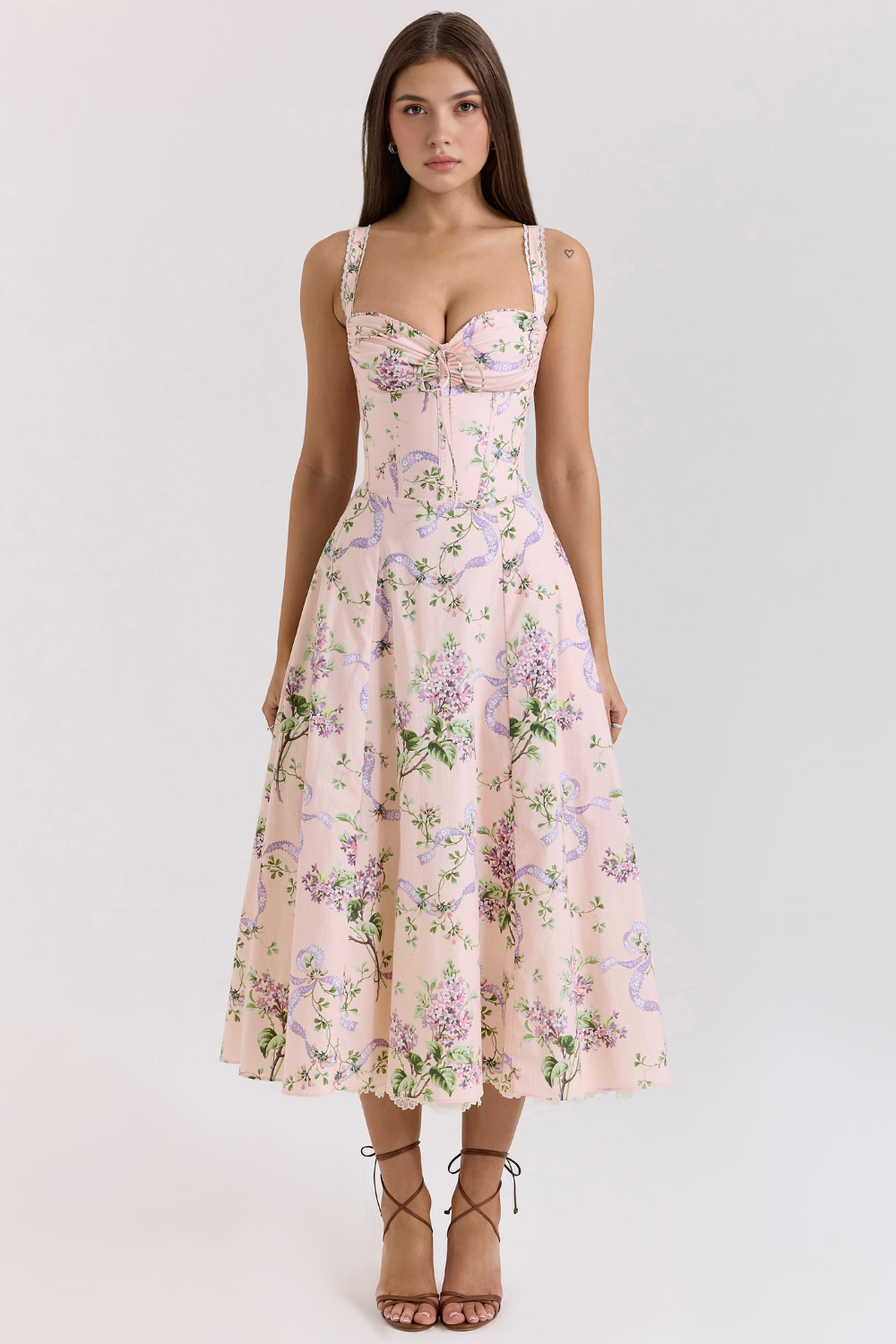 Valentina Spitzen-Bustierkleid