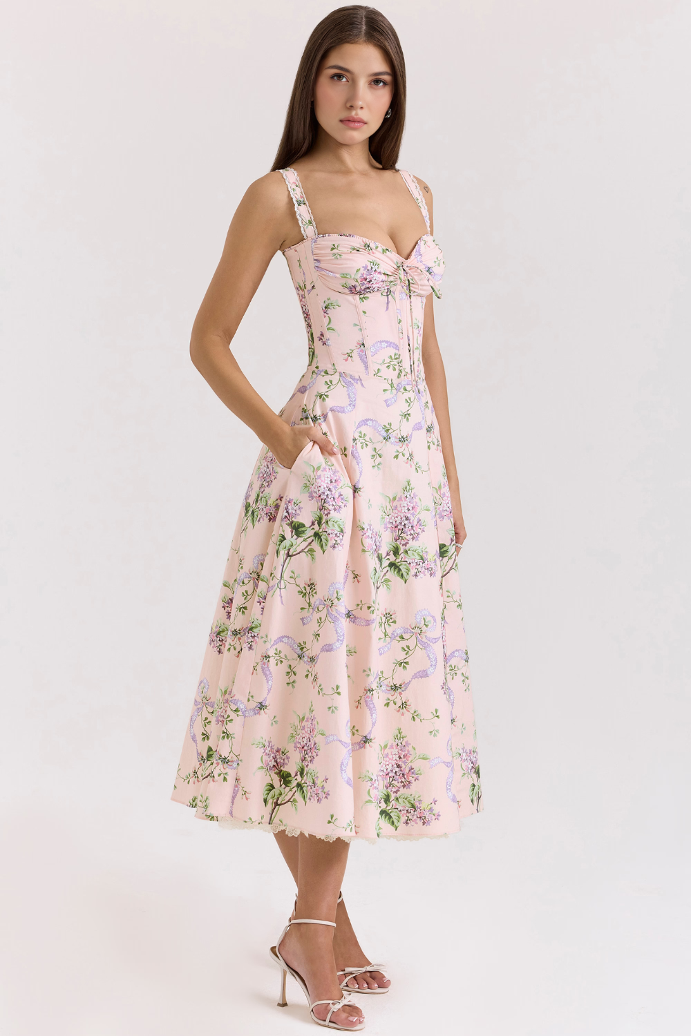 Valentina Spitzen-Bustierkleid