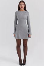 Cleo Langarmkleid