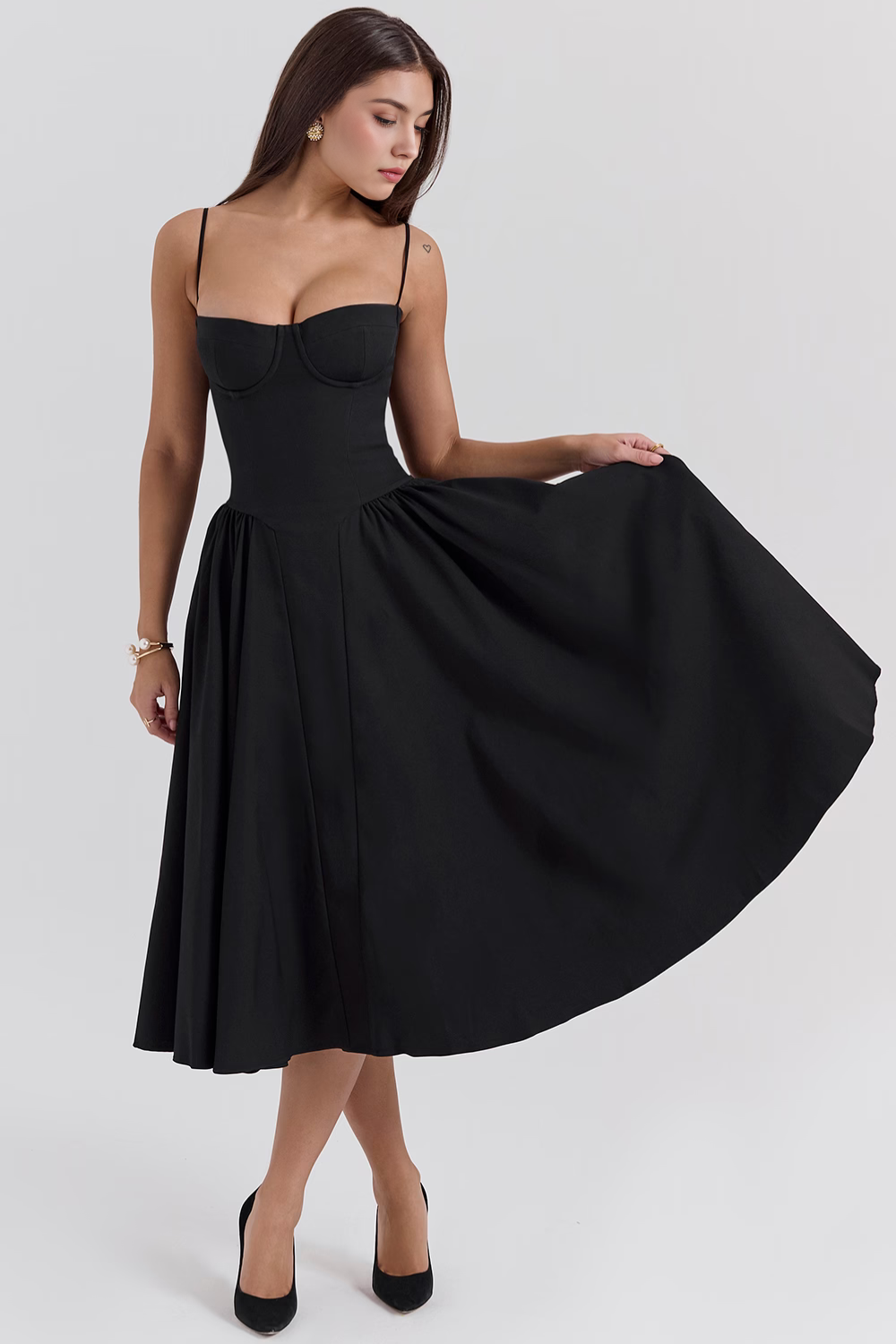 Vestido Bustier Anne & Stella - Compre 1 Leve 2
