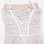 Briana Langes Bustierkleid