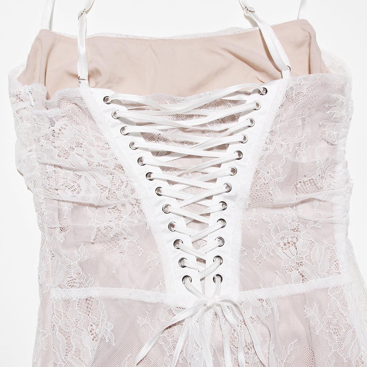 Briana Langes Bustierkleid