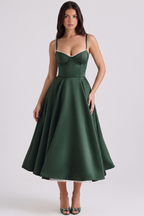 Cloe Midikleid – doppellagig