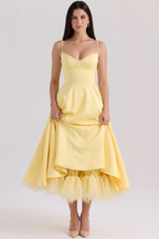 Vestido Midi Cloe - Dupla Camada
