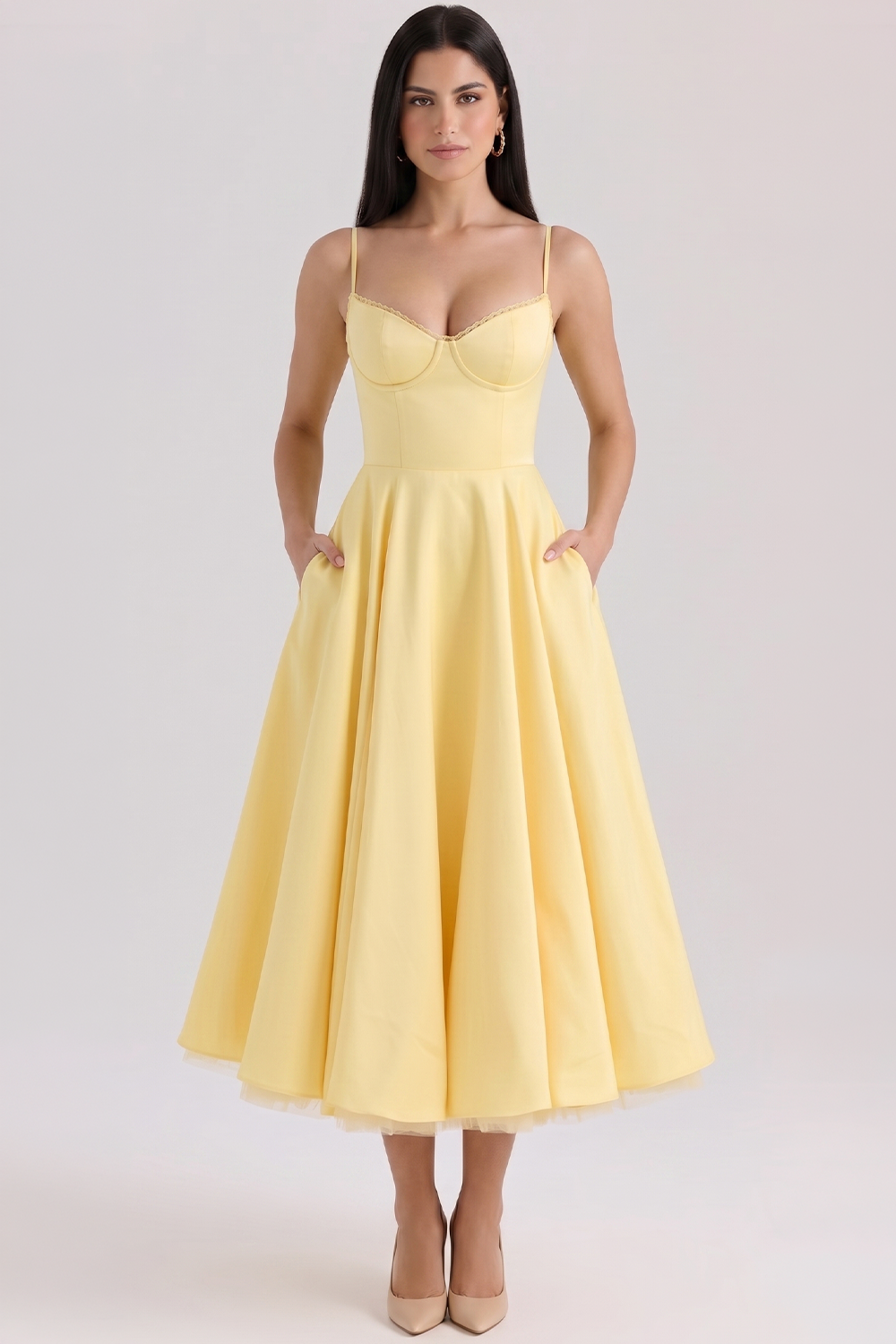 Vestido Midi Cloe - Dupla Camada