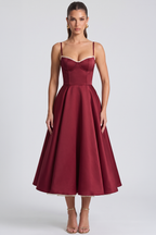 Cloe Midikleid – doppellagig