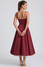 Vestido Midi Cloe - Dupla Camada