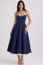 Vestido Midi Cloe - Dupla Camada