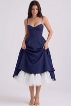 Vestido Midi Cloe - Dupla Camada