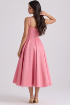 Cloe Midikleid – doppellagig