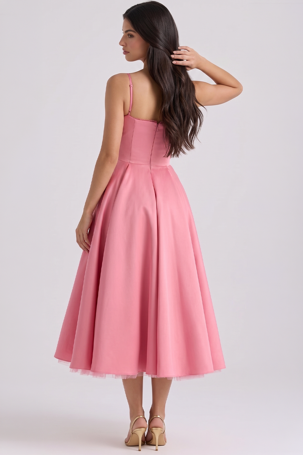 Cloe Midikleid – doppellagig