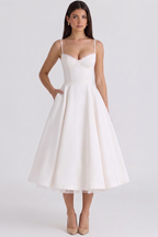 Cloe Midikleid – doppellagig